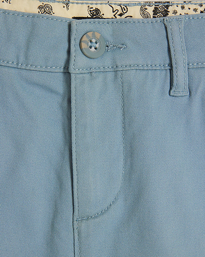 Boys grey chino shorts