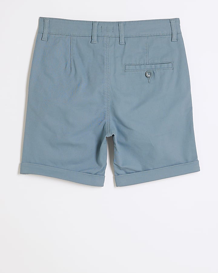 Boys grey chino shorts