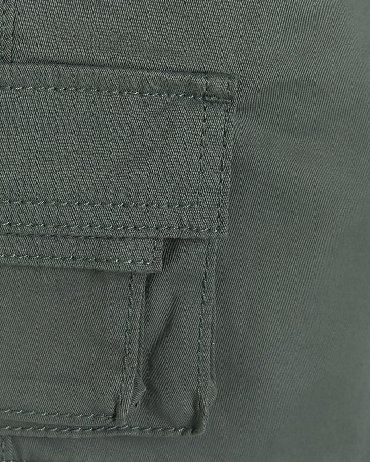 Mini boys khaki cargo shorts