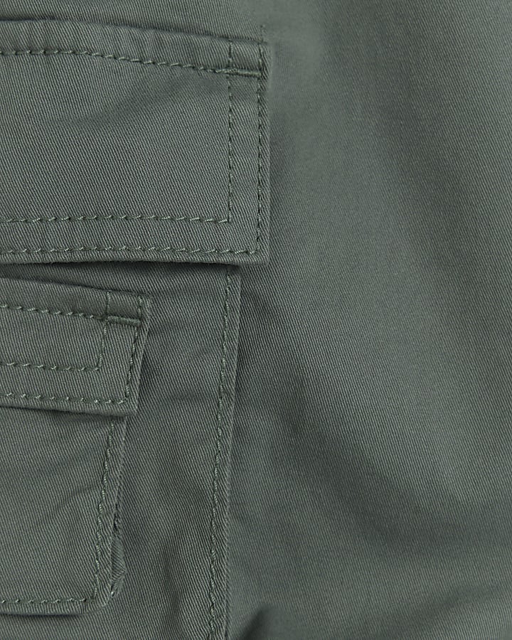 Mini boys khaki cargo trousers