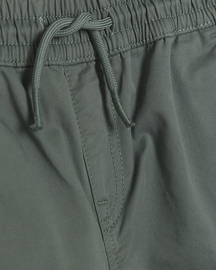 Mini boys khaki cargo trousers