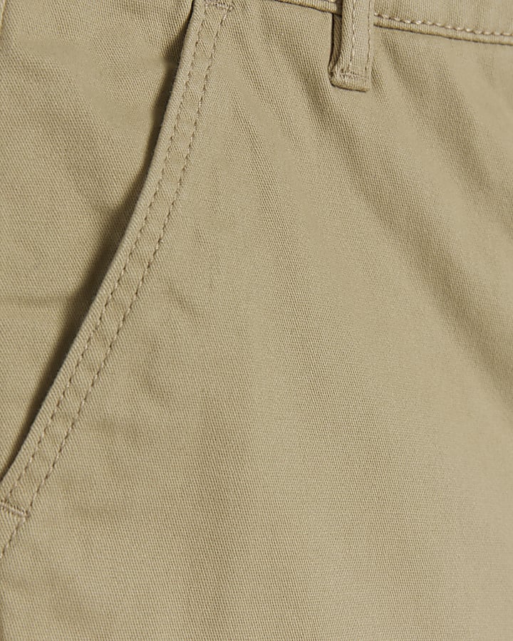 Boys stone chino shorts