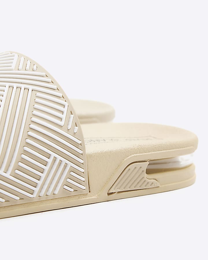 Boys stone embossed sliders