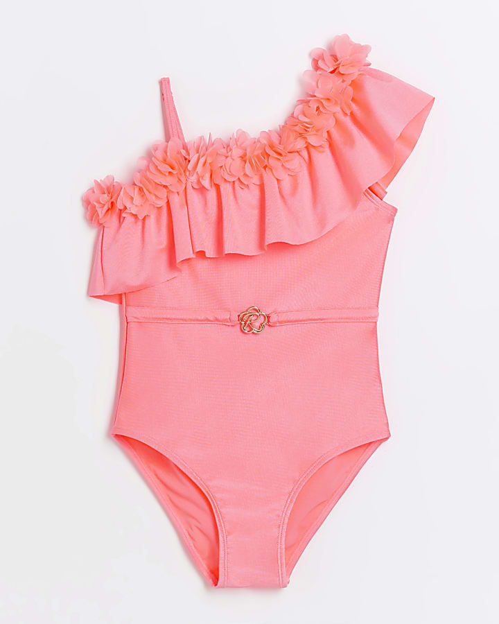 River island girls swimming costume on sale