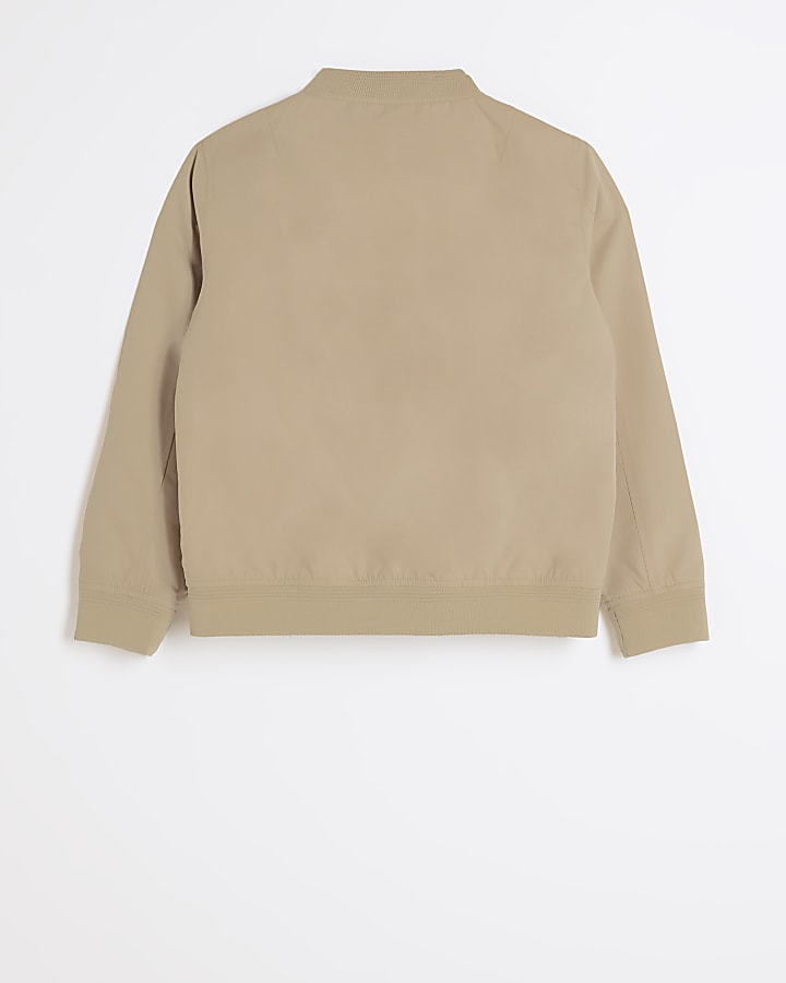 Boys Stone Bomber Jacket