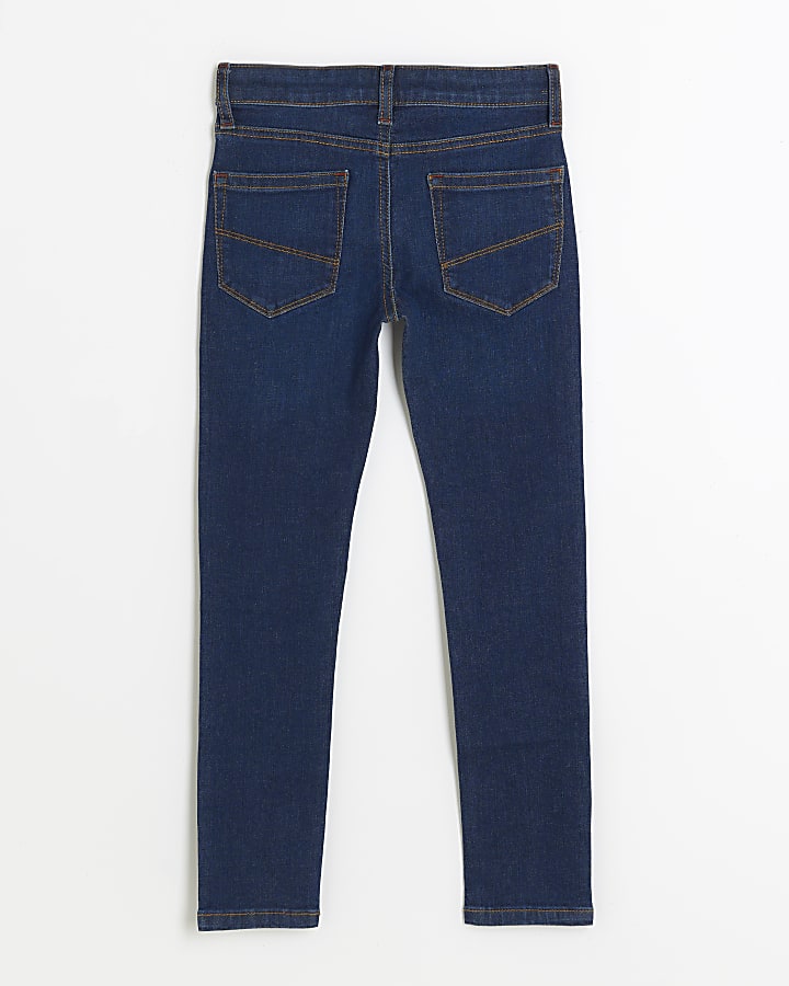 Boys blue skinny jeans