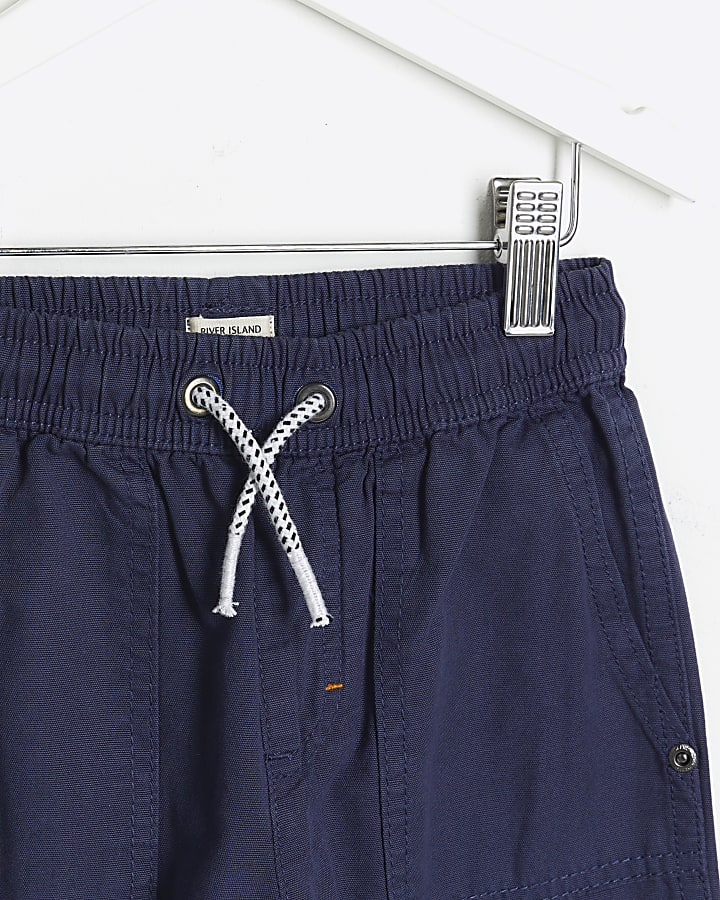 Mini boys navy utility carpenter trousers