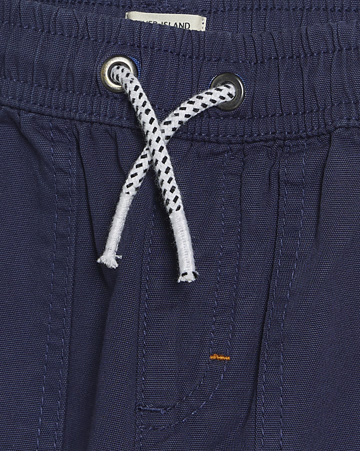 Mini boys navy utility carpenter trousers