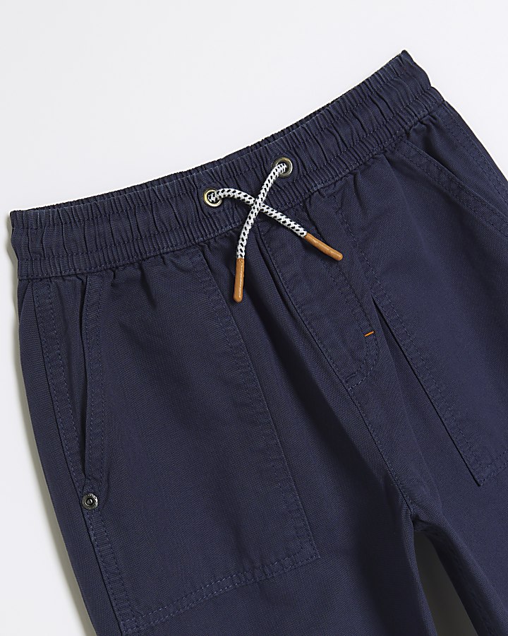 Boys navy carpenter trousers