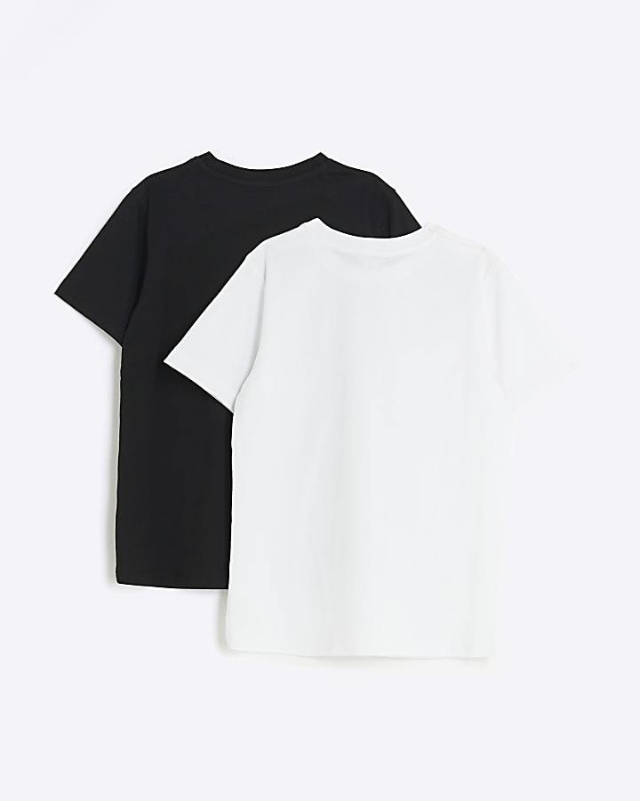 White RI t-shirt 2 pack