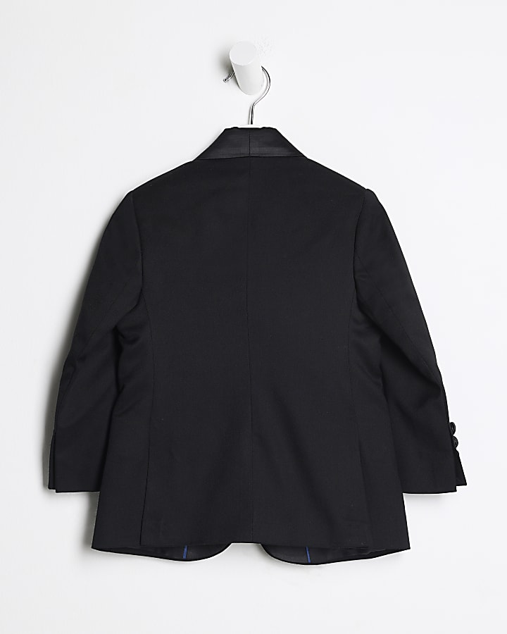 Mini boys black suit jacket