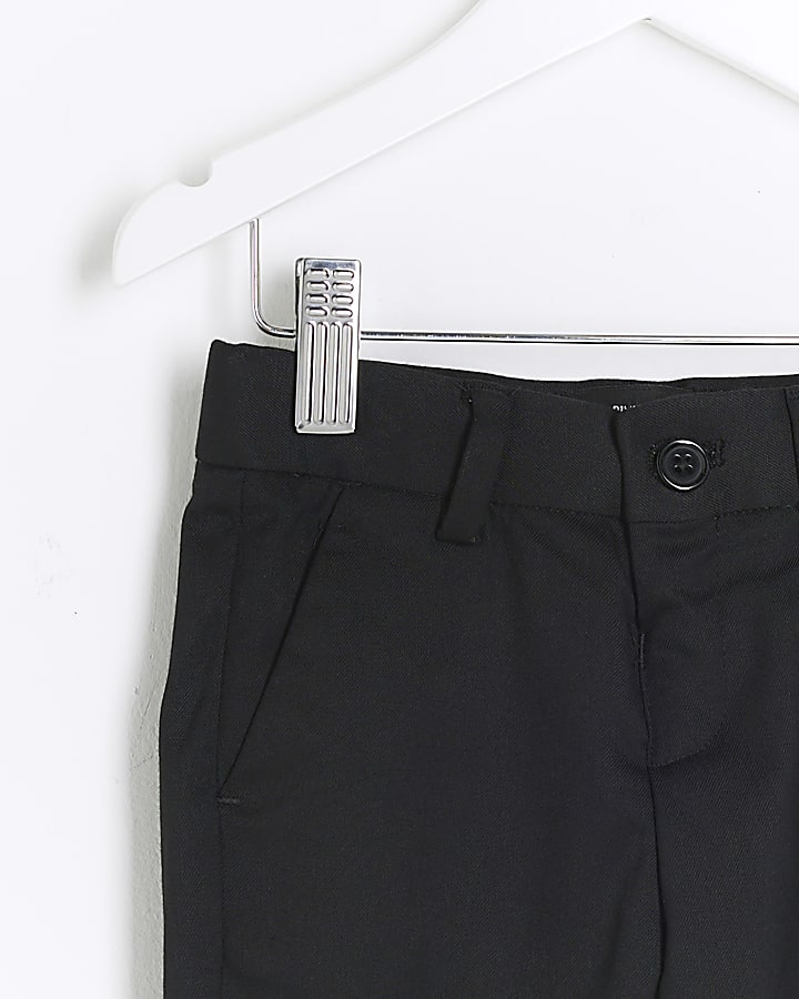 Mini boys black smart trousers