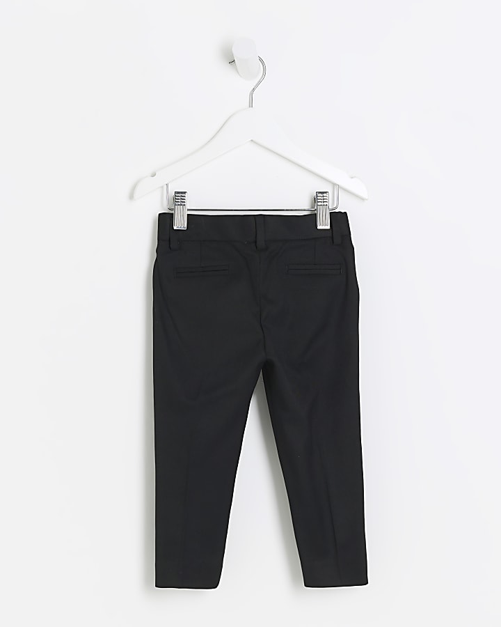 Mini boys black smart trousers