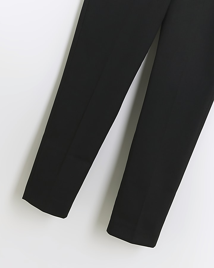 Boys black smart trousers