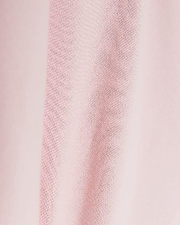 Girls pink scoop neck Bodysuit