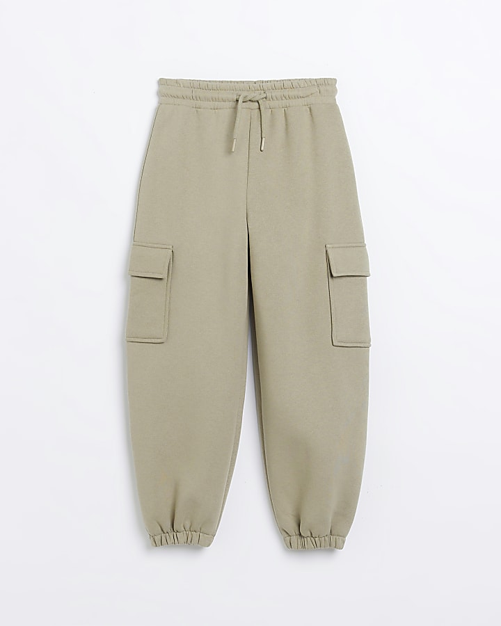 Khaki joggers for girls sale