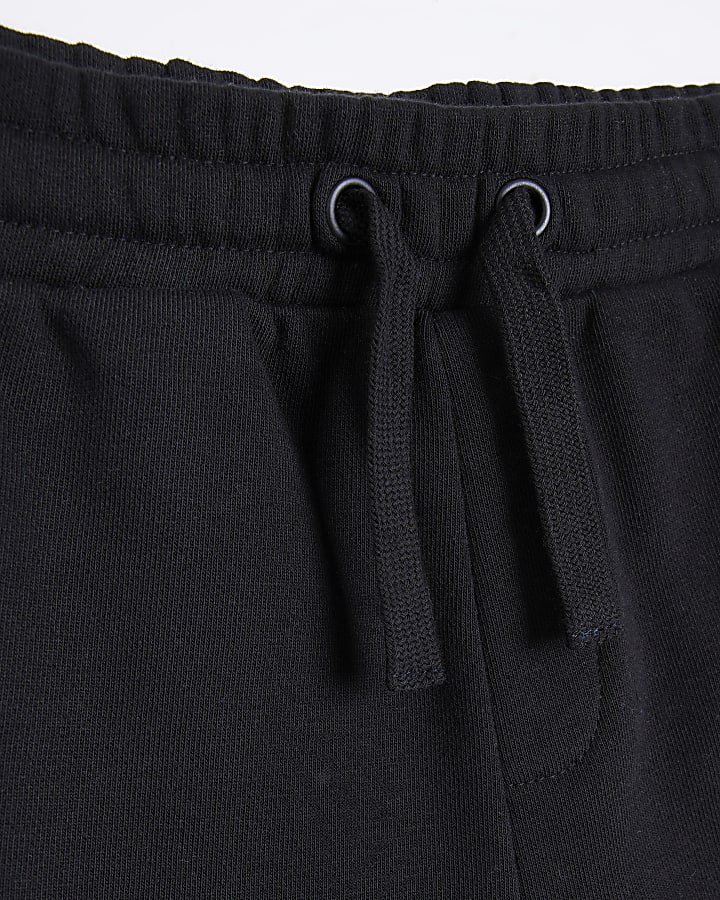 Black Jersey Shorts