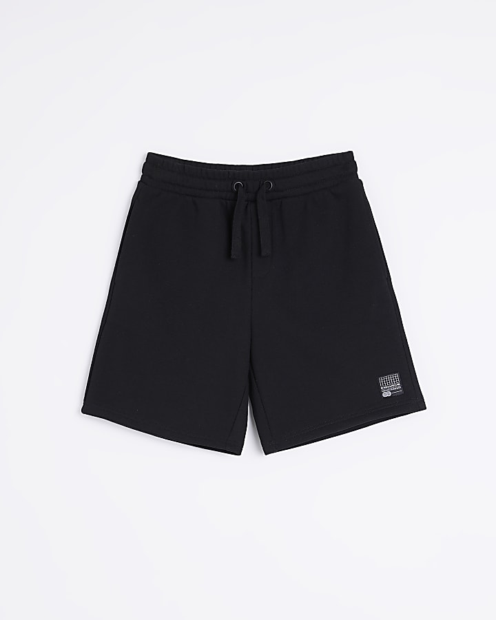 Black Jersey Shorts