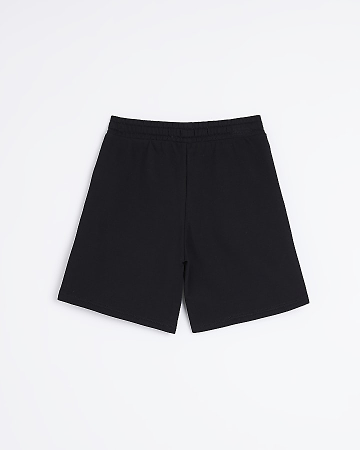 Black Jersey Shorts
