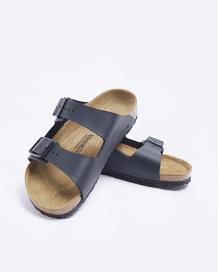 Boys Black Birkenstock Sandals