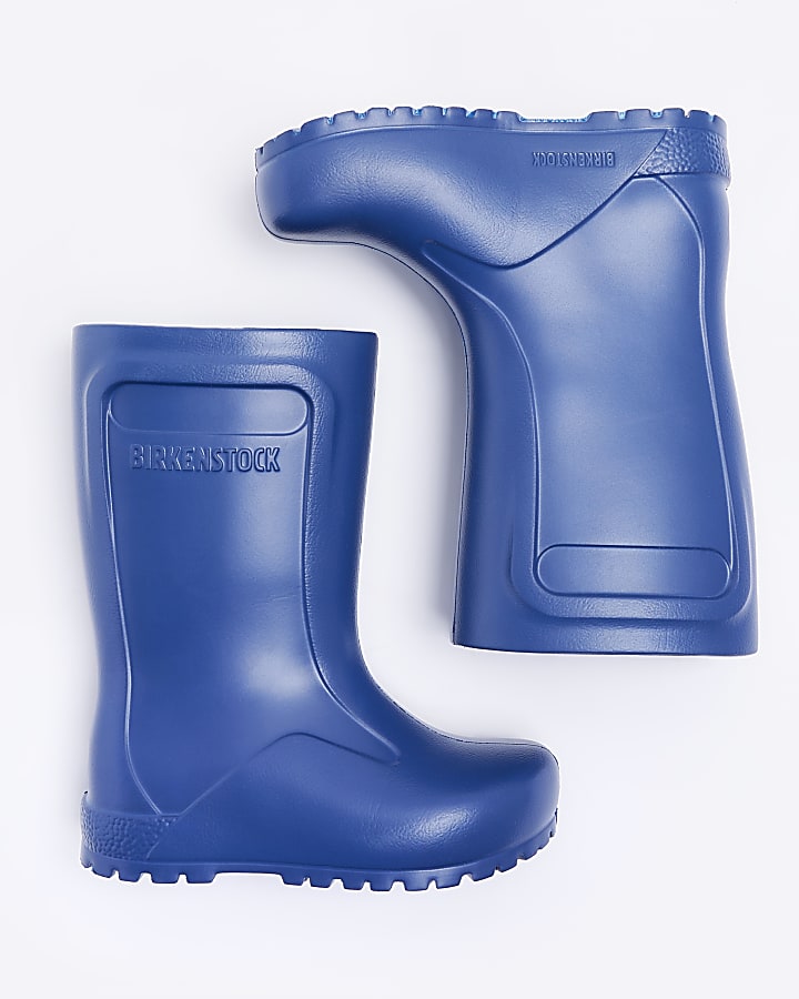 Mini Boys Navy Birkenstock Wellies