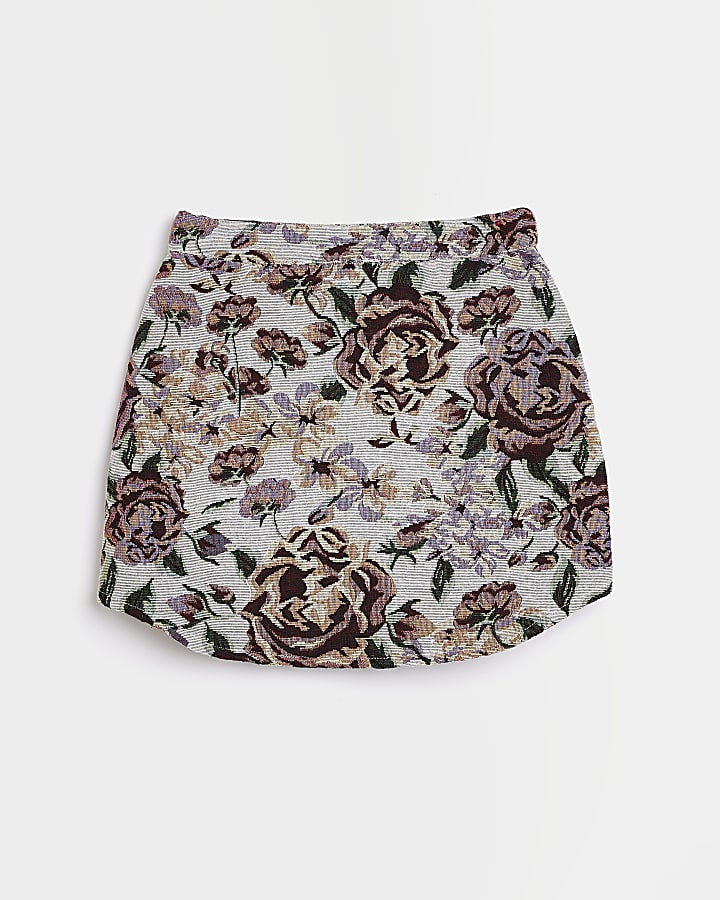 Floral skirt river island sale