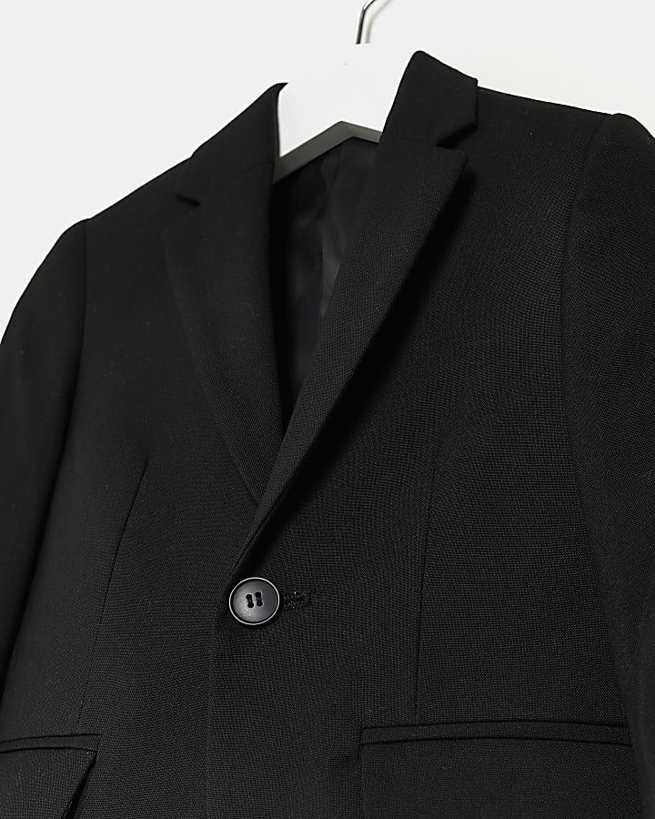 Mini boys black suit jacket