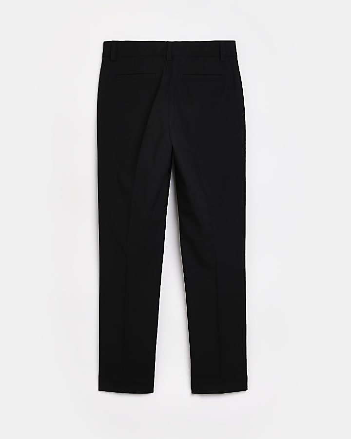 Boys black suit trousers