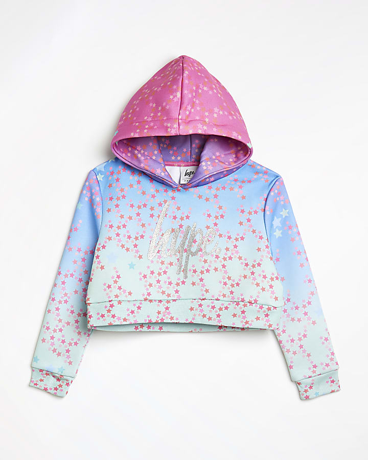 Pink sparkle hoodie sale