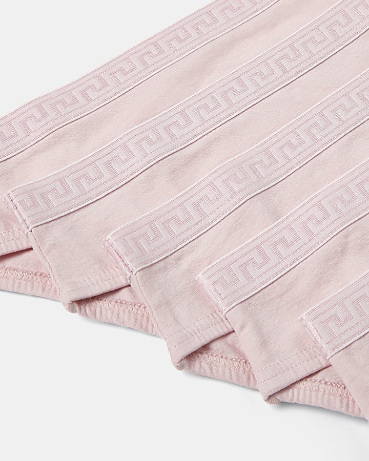 Girls pink briefs 5 pack