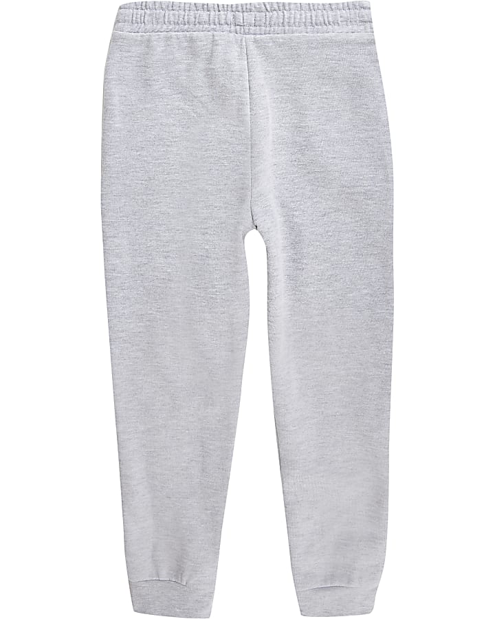 Boys Grey cuffed Joggers