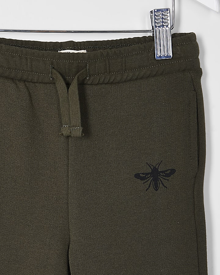 Mini Boys Khaki Joggers