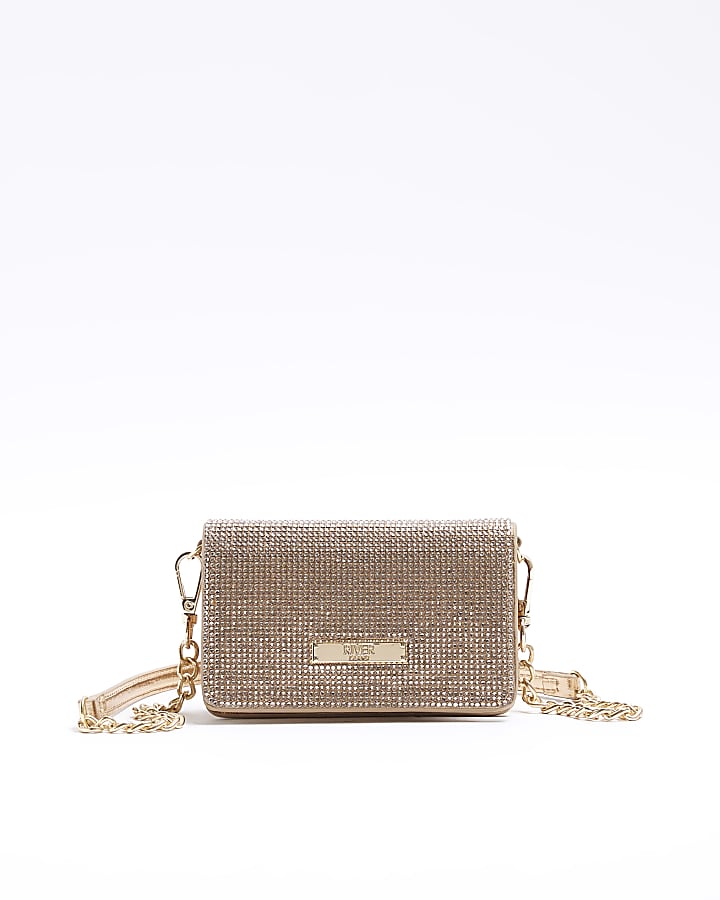 Diamante cross body bag shop