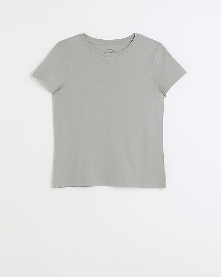 Grey short sleeve t-shirt