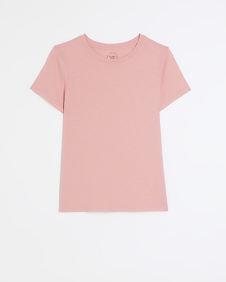 Pink short sleeve t-shirt
