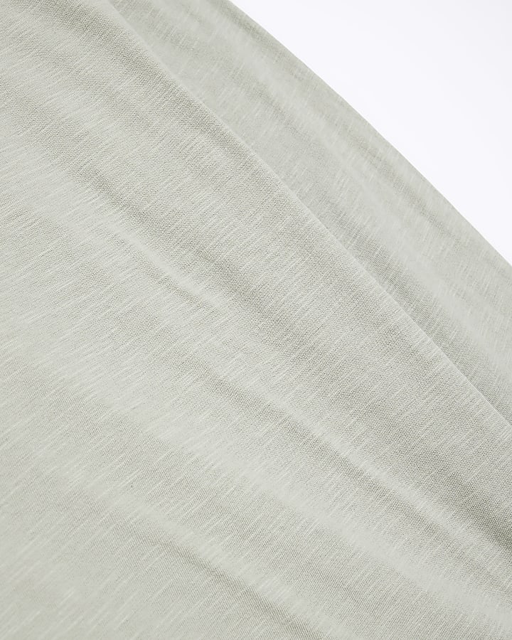 Khaki long sleeve t-shirt