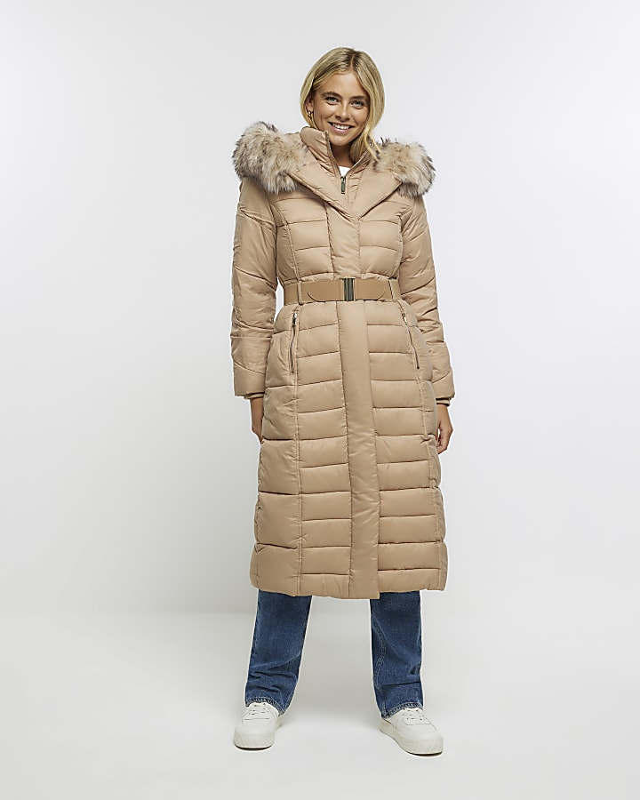 River island padded jacket online