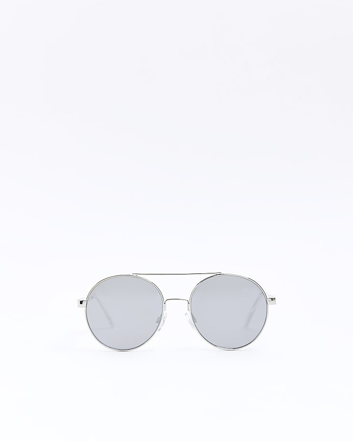 River island round sunglasses on sale