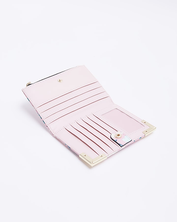PINK PANELLED PURSE