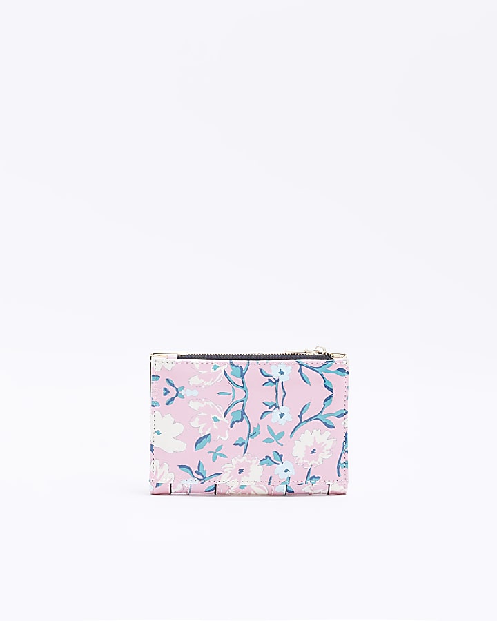 PINK PANELLED PURSE