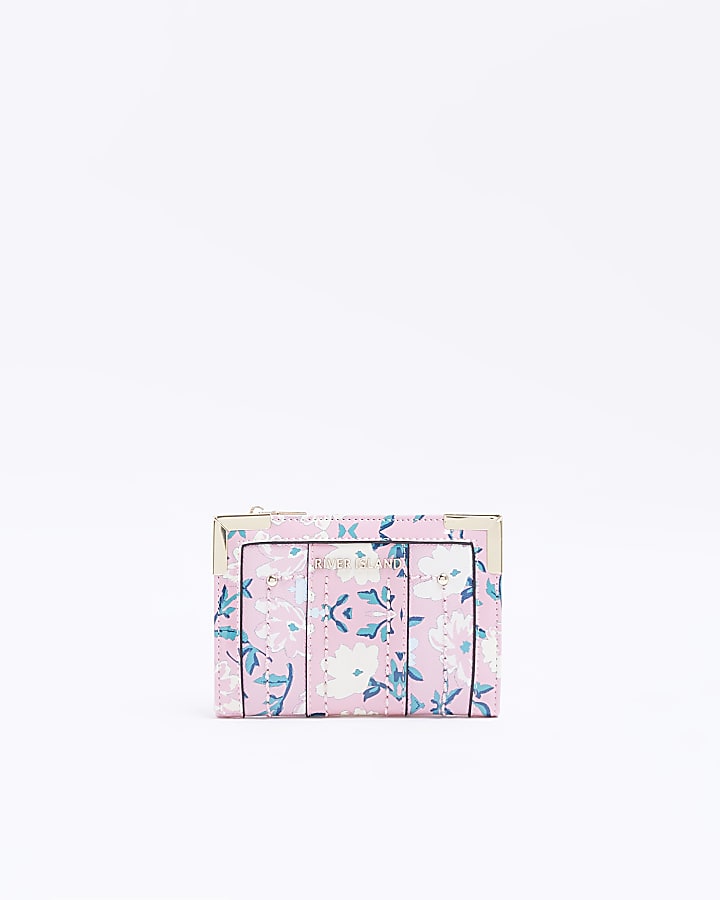 PINK PANELLED PURSE