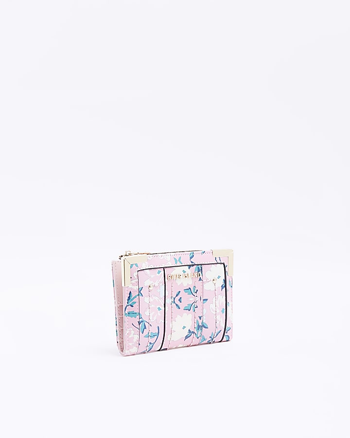 PINK PANELLED PURSE