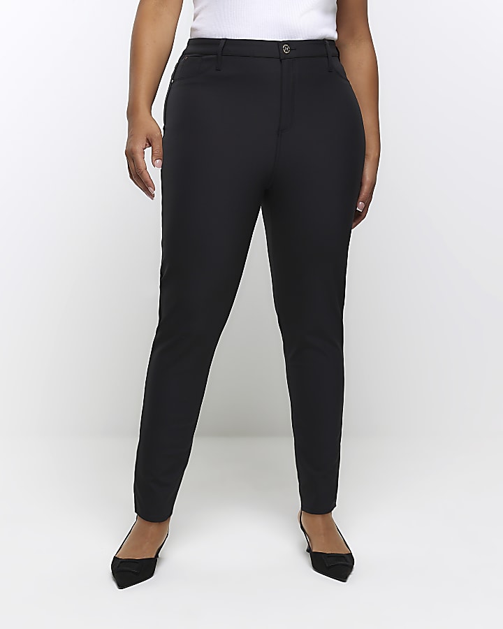 Plus black Molly skinny Jeans