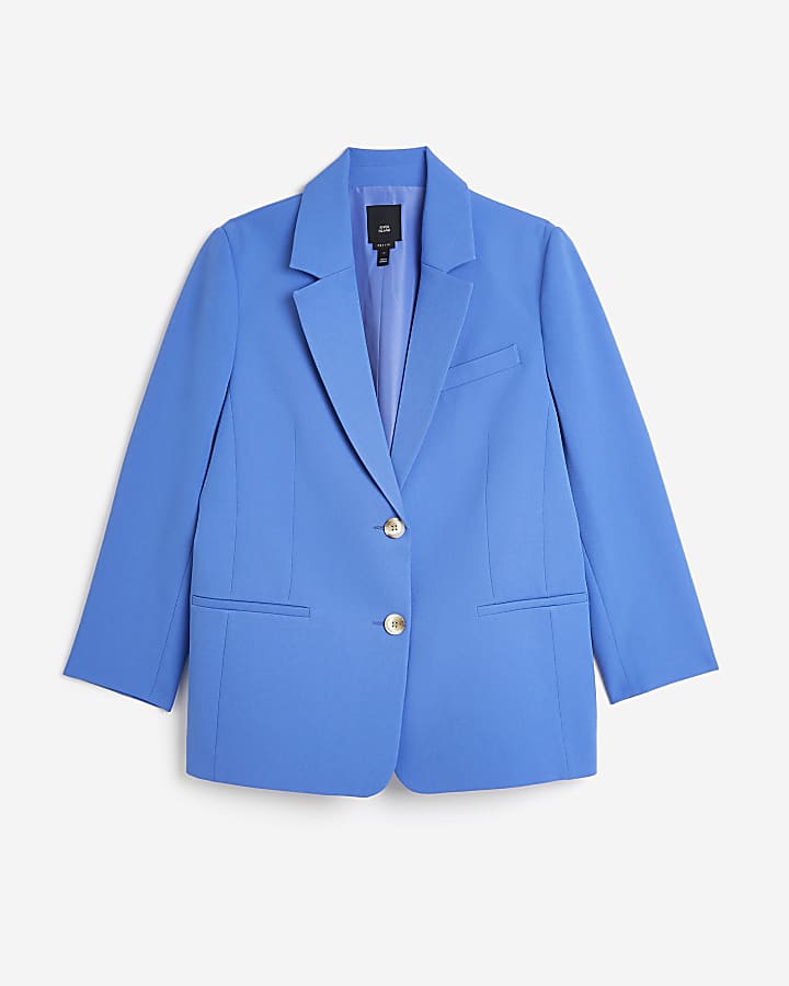 Petite blue blazer