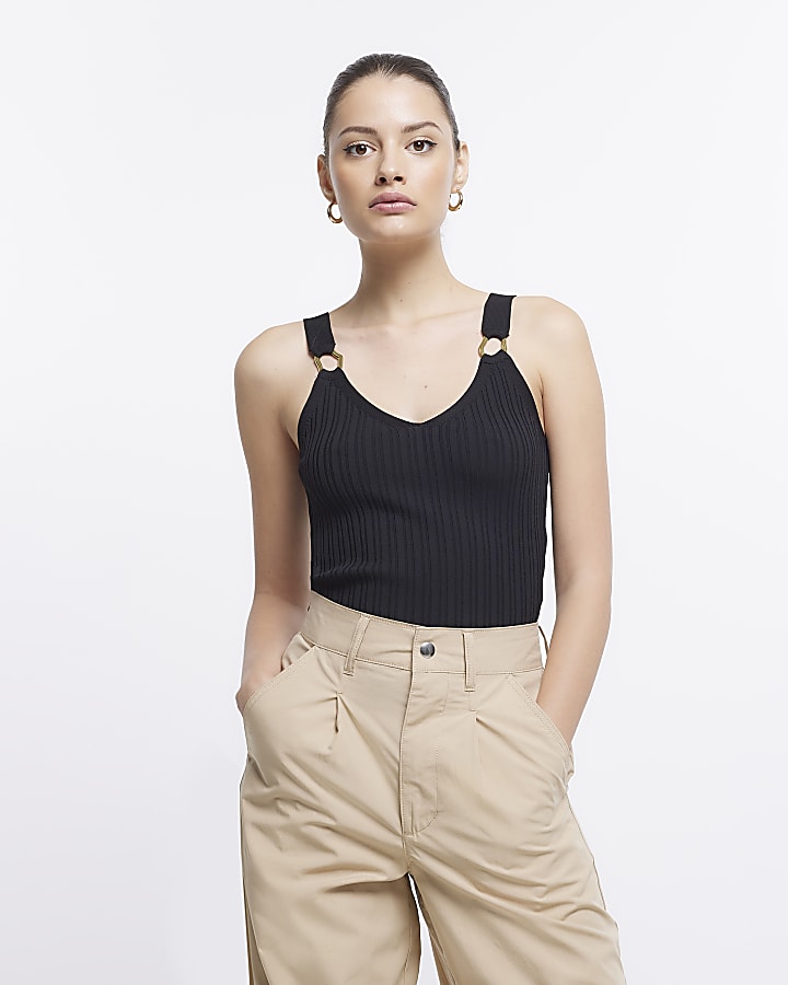River island vest tops sales