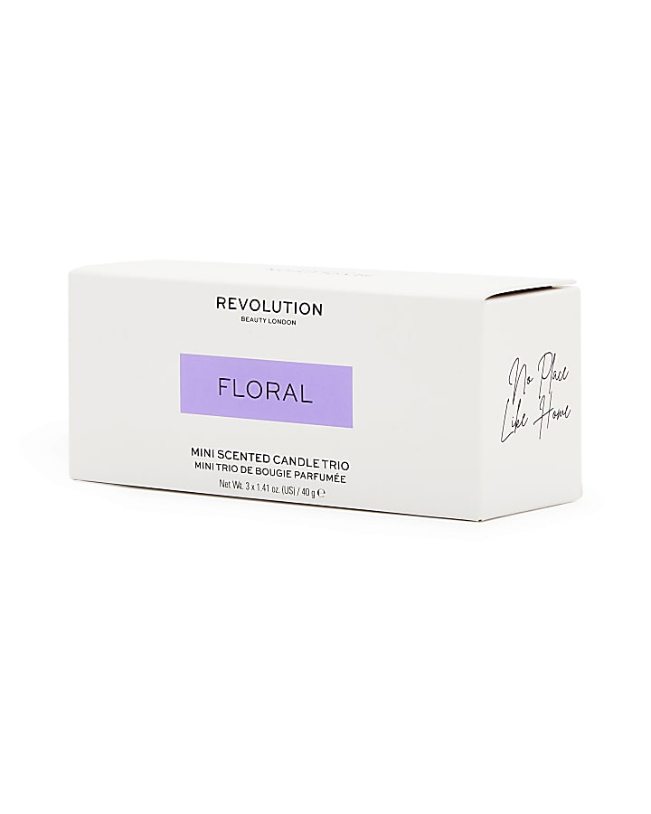 Revolution Floral Mini Candle Gift Set