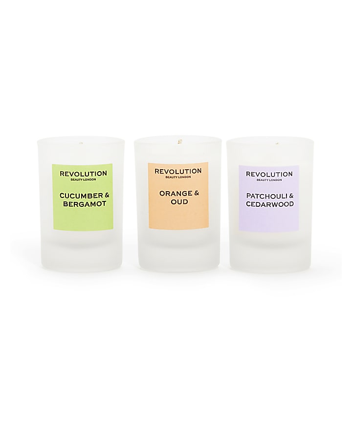 Revolution Floral Mini Candle Gift Set