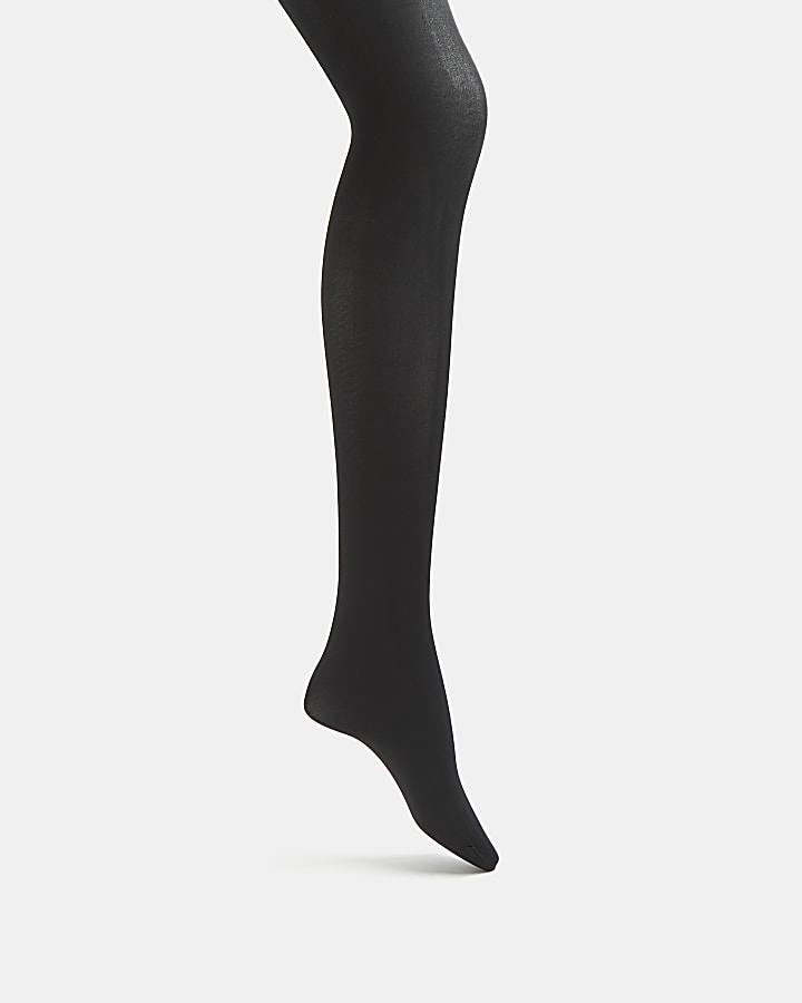 Black 40 denier tights multipack
