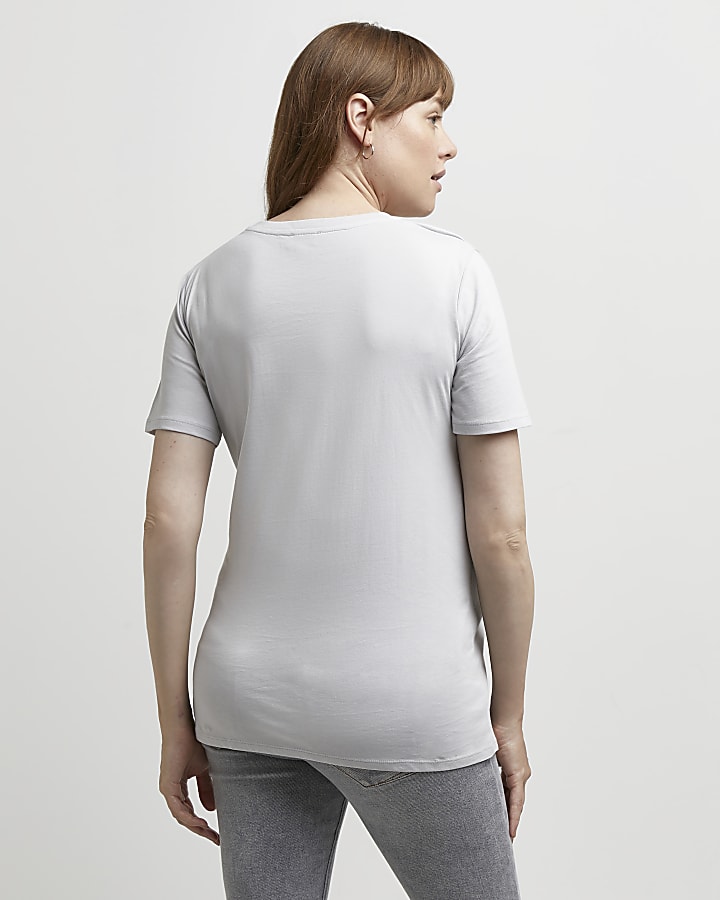 Grey nursing t-shirt multipack