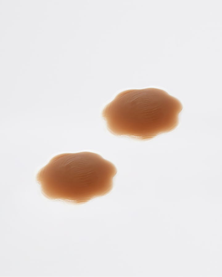 Brown silicone nipple covers